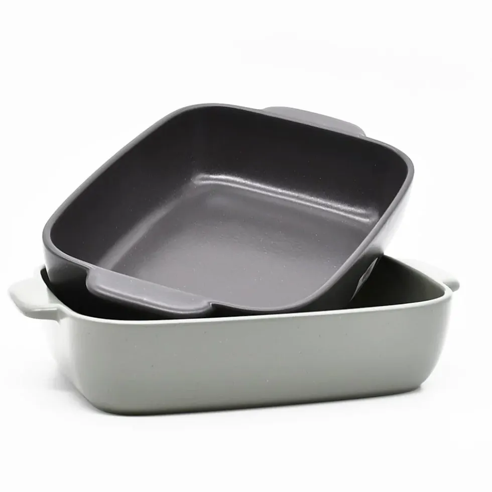 Plat à four en grès “Pacifica" - Artichaud