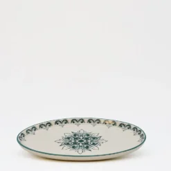 Plat ovale en céramique