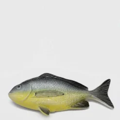 Poisson en céramique "Dourada" Jaune