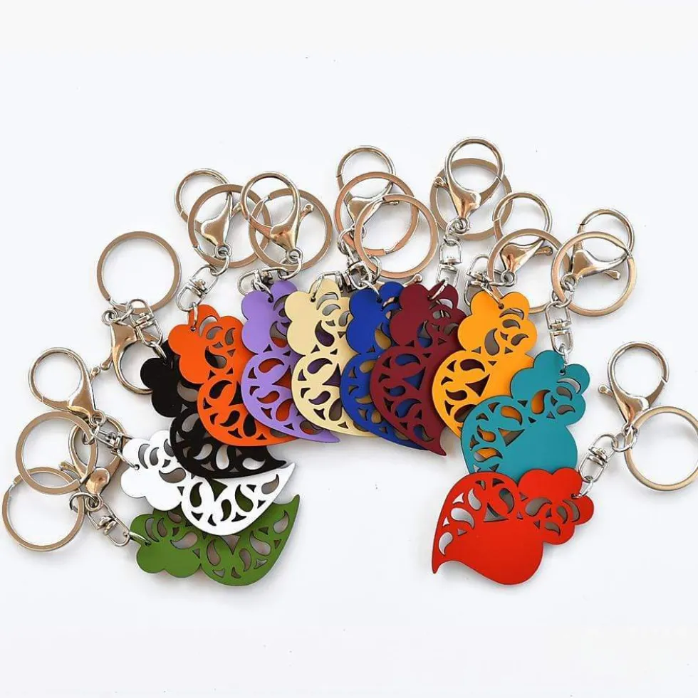Porte clés "Coração de Viana" - 11 couleurs