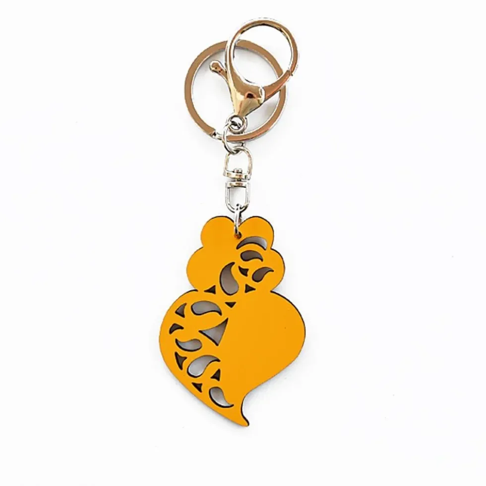 Porte clés "Coração de Viana" - 11 couleurs