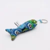 Porte-clés en forme de Sardine - Bleu