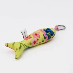Porte clés en forme de sardine - Jaune