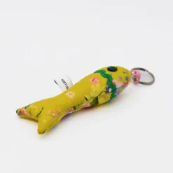 Porte clés en forme de sardine - Jaune