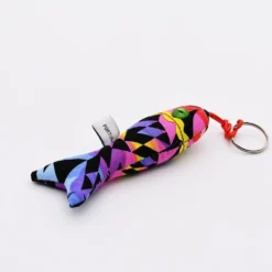 Porte-clés en forme de Sardine - Multicolore