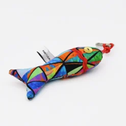 Porte-clés en forme de Sardine - Multicolore