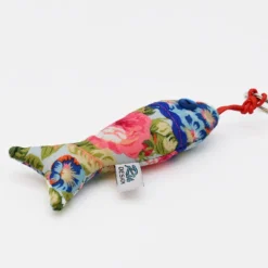 Porte-clés en forme de Sardine - Rose