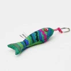 Porte-clés en forme de Sardine - Vert