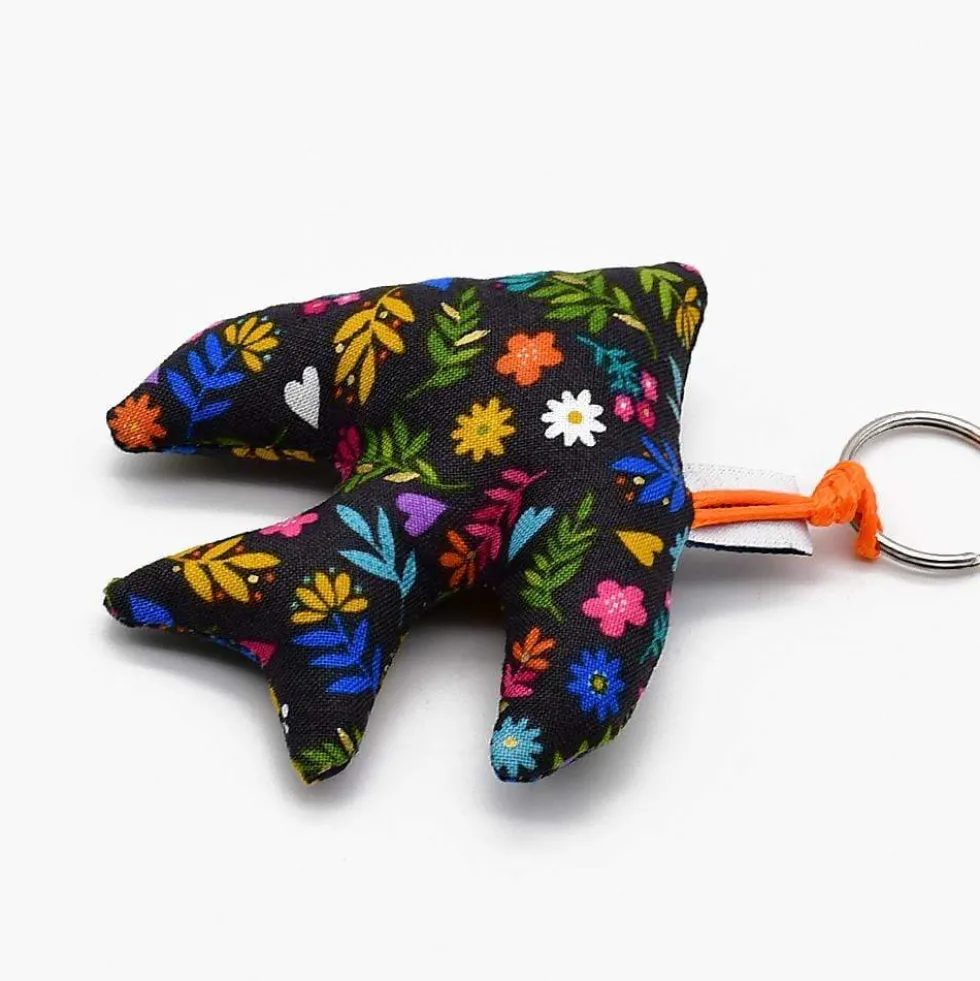 Porte-clés en forme d'hirondelle