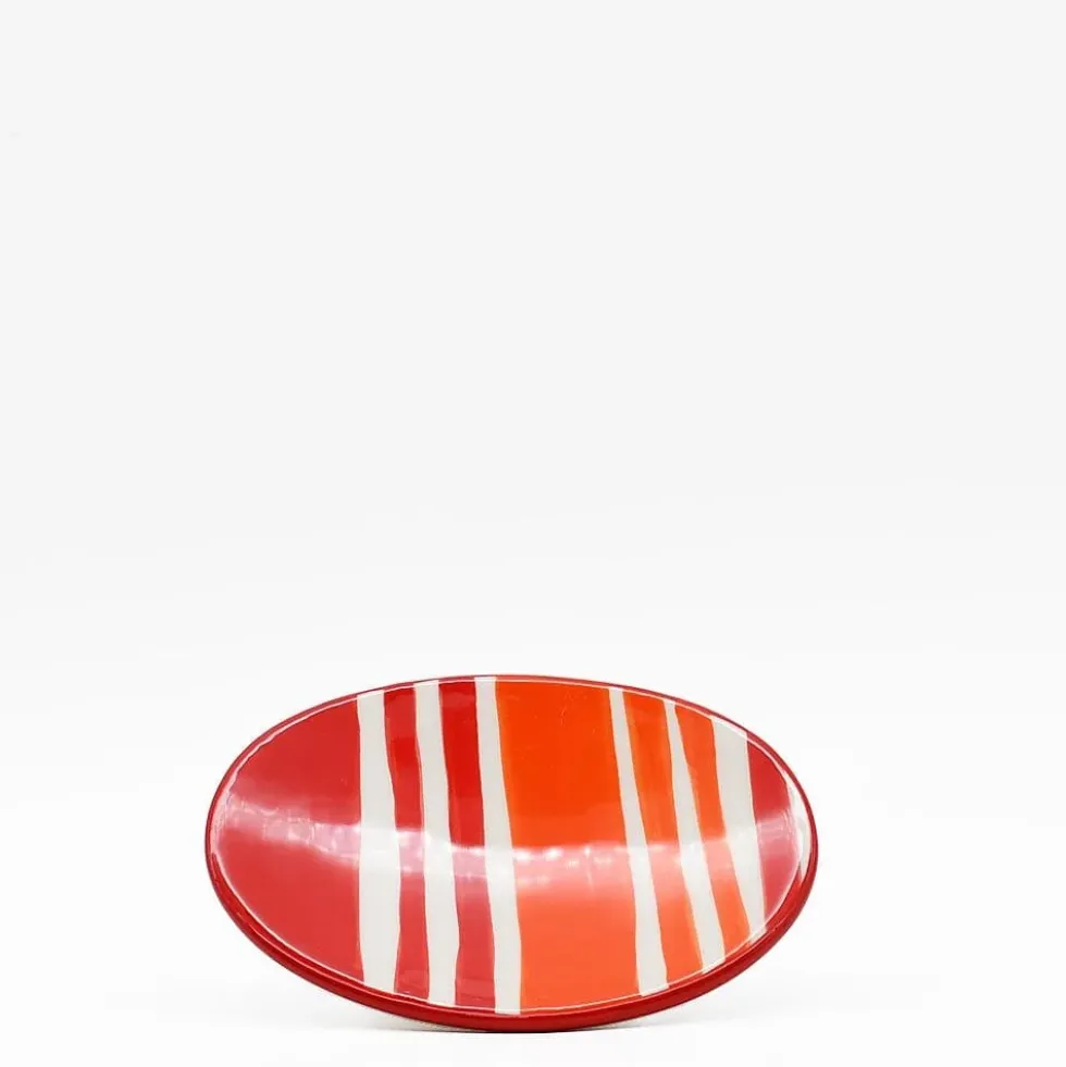 Porte savon en céramique - Rouge