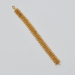Á Portuguesa I Bracelet en argent doré