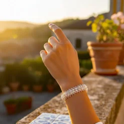 Á Portuguesa I Bracelet en argent