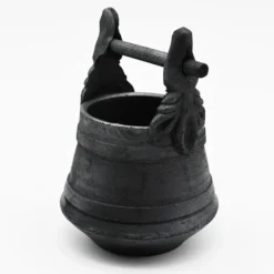 Pot en terre cuite noire de Bisalhães - 9cm