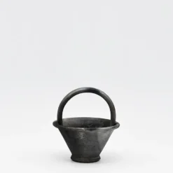 Pot en terre cuite noire de Bisalhães - 9cm