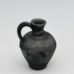 Pot en terre cuite noire de Bisalhães - 9cm
