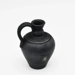 Pot en terre cuite noire de Bisalhães - 9cm