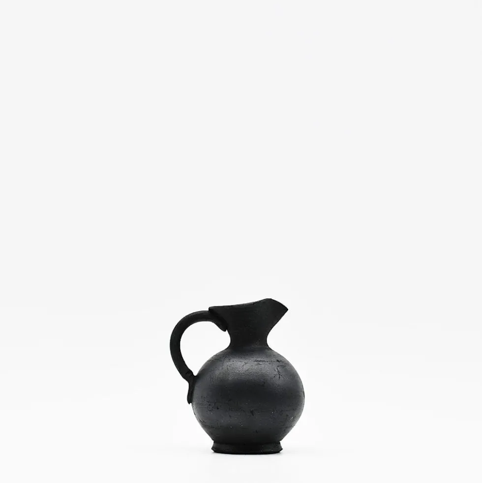 Pot en terre cuite noire de Bisalhães - 9cm