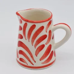 Pot à lait en céramique "Andorinha" - Rouge
