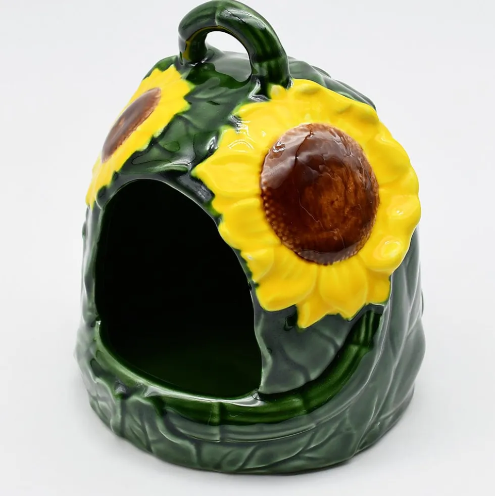 Pot à éponge en céramique en forme de Tournesol
