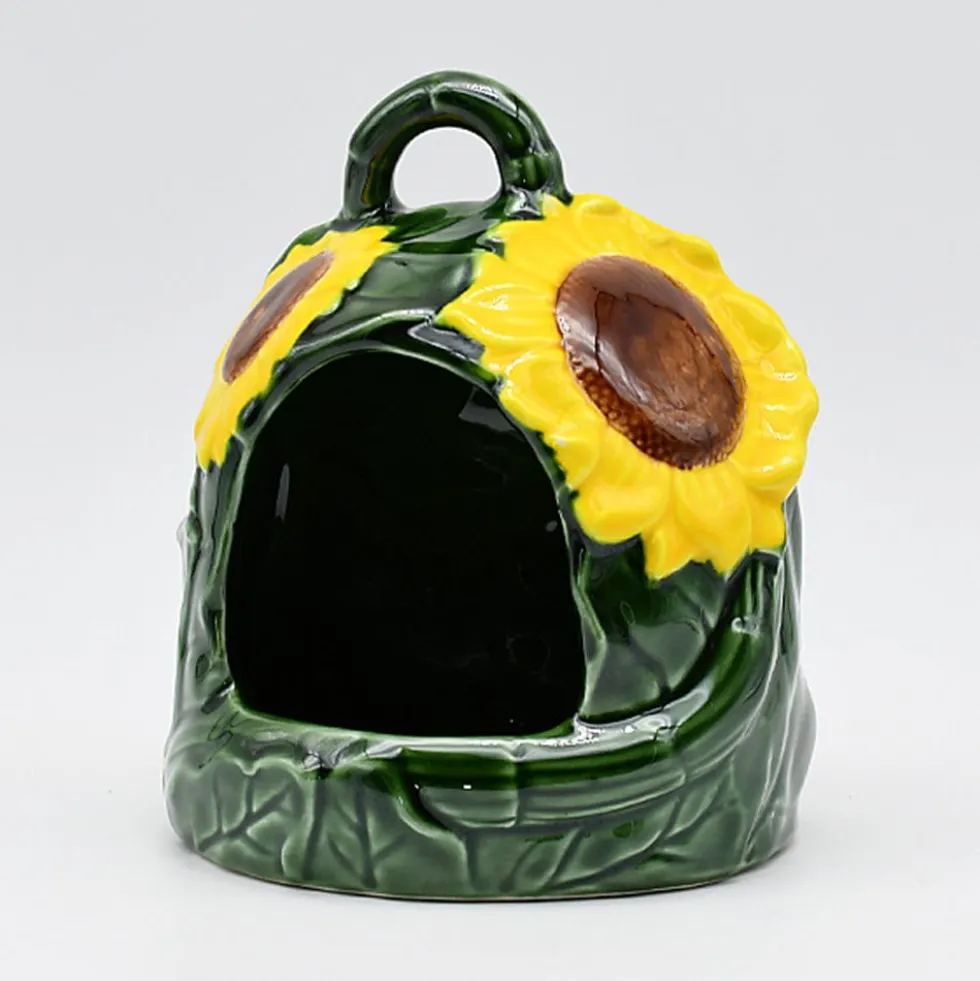 Pot à éponge en céramique en forme de Tournesol