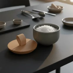 Pot à sel en grès 