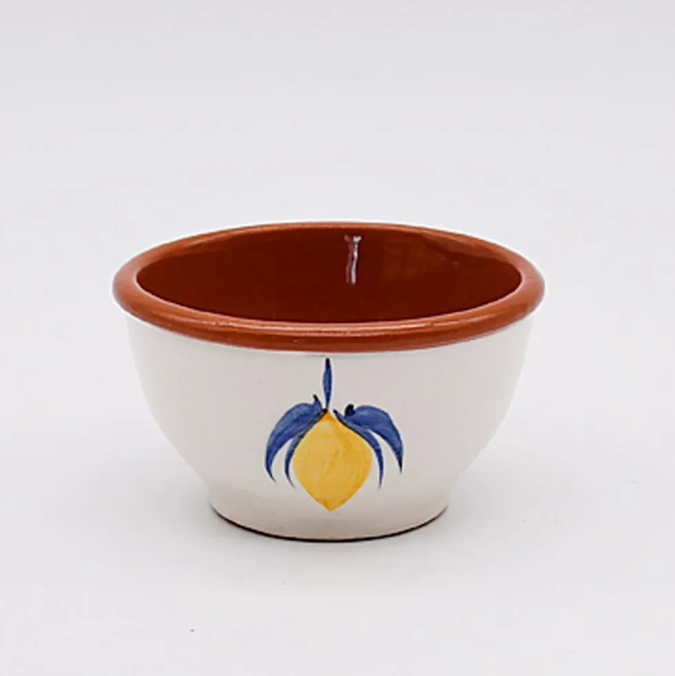 Ramequin en terre cuite 9cm - Jaune