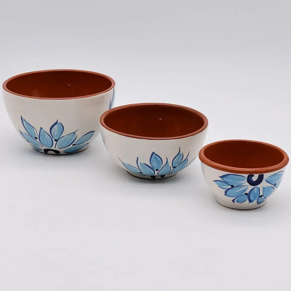 Ramequin en terre cuite 9cm - Turquoise