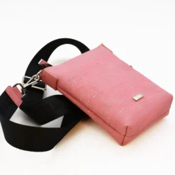 Sac bourse en liège - Rose