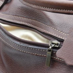 Sac de voyage en cuir - Marron
