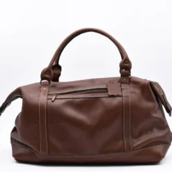 Sac de voyage en cuir - Marron