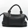 Sac de voyage en cuir - Noir