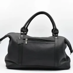 Sac de voyage en cuir - Noir