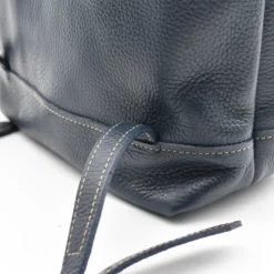 Sac à dos en cuir - Bleu