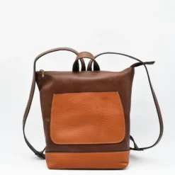 Sac à dos en cuir - Marron