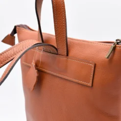 Sac à dos en cuir - Marron clair
