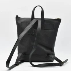 Sac à dos en cuir - Noir