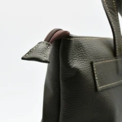 Sac à dos en cuir - Vert olive