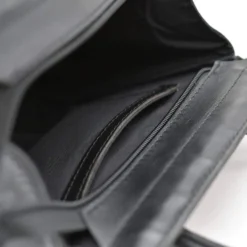 Sac en cuir et jonc 26cm - Naturel