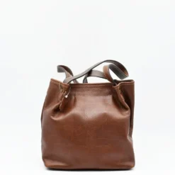 Sac à main en cuir - Marron