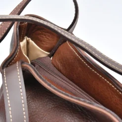 Sac à main en cuir - Marron