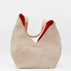 Sac épaulière en liège - Blanc