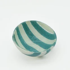 Saladier en verre "Marinha Grande" - Turquoise