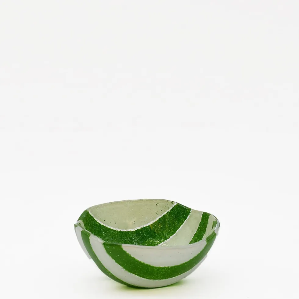 Saladier en verre "Marinha Grande" - Vert