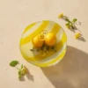 Saladier en verre "Marinha Grande" - Jaune