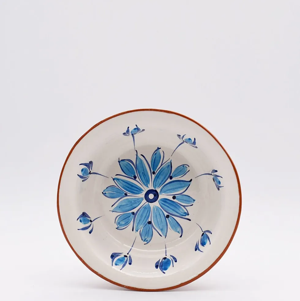 Saladier individuel en terre cuite - Turquoise