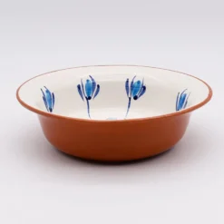 Saladier individuel en terre cuite - Turquoise