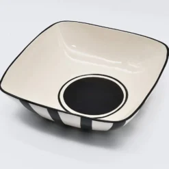 Saladier rayé