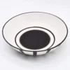 Saladier rayé "Costa Nova Mar" 25cm - Noir