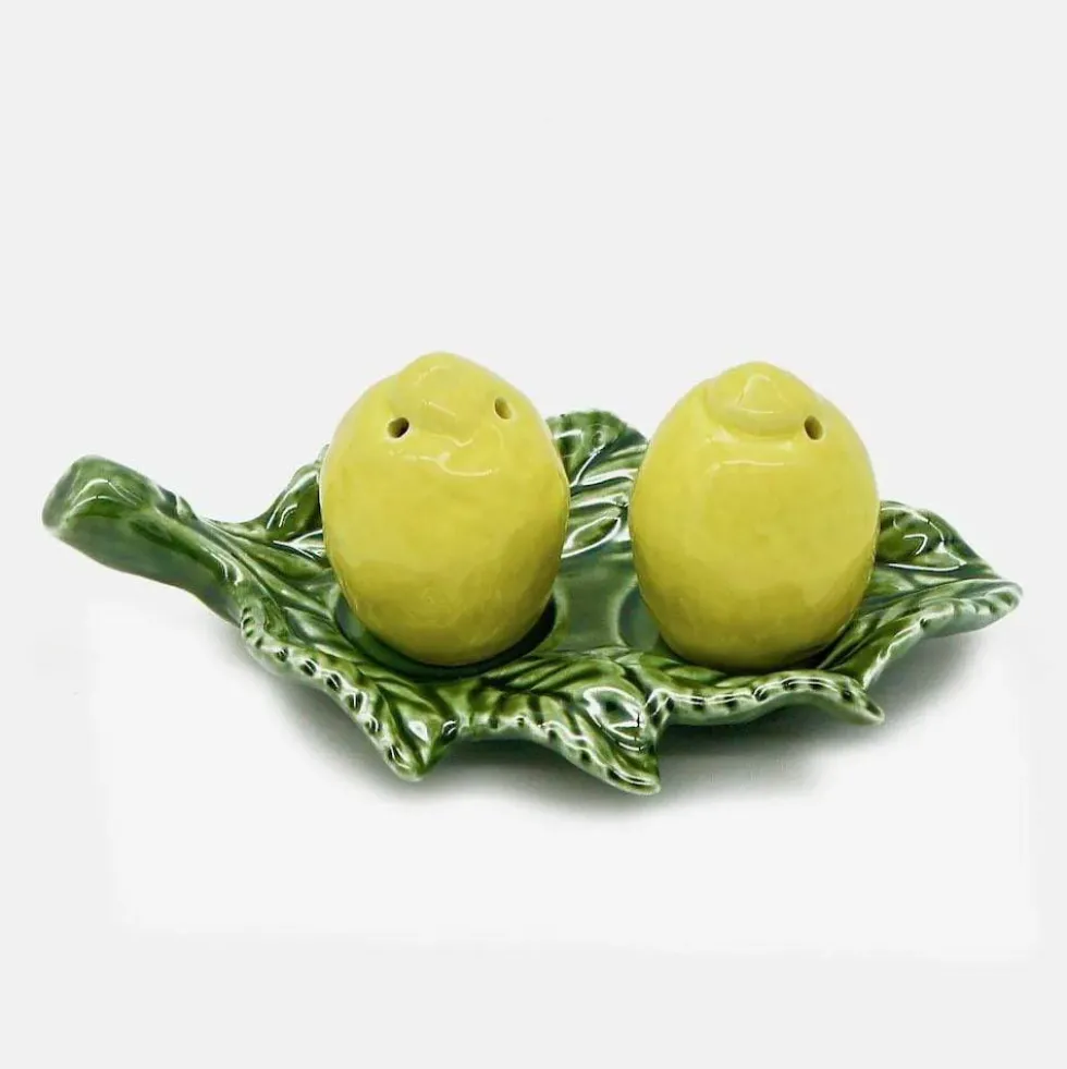 Salière & Poivrière en forme de citron