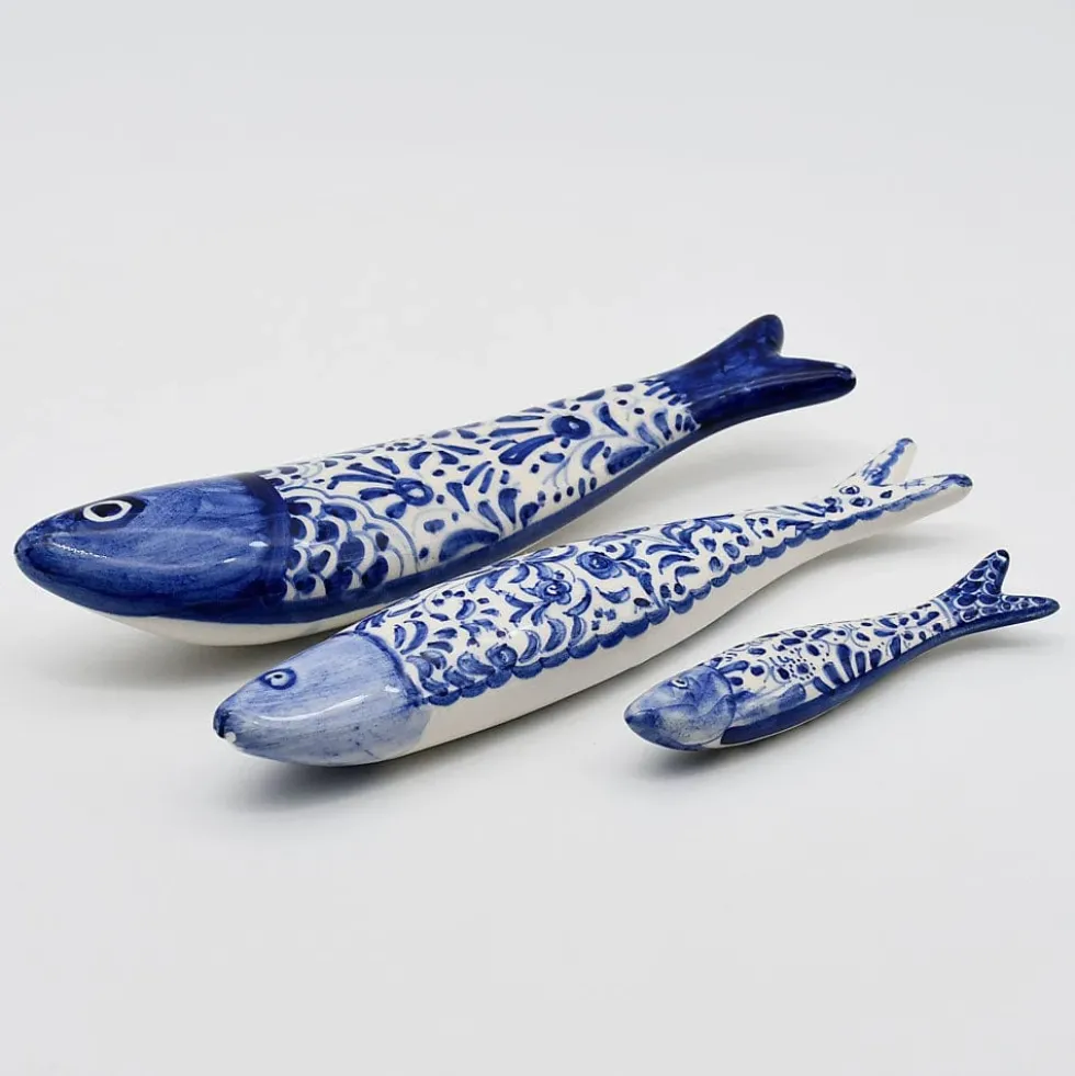 Sardine décorative en céramique de Coimbra